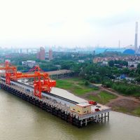有利于砂石外運！江西首座萬噸級碼頭建成